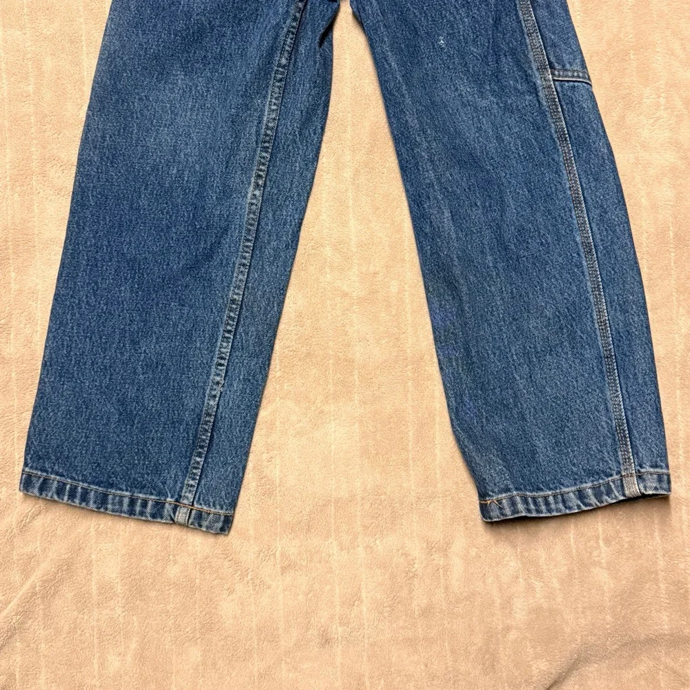 Boys Vintage Old Navy Painter's Jeans Size 8 Blue